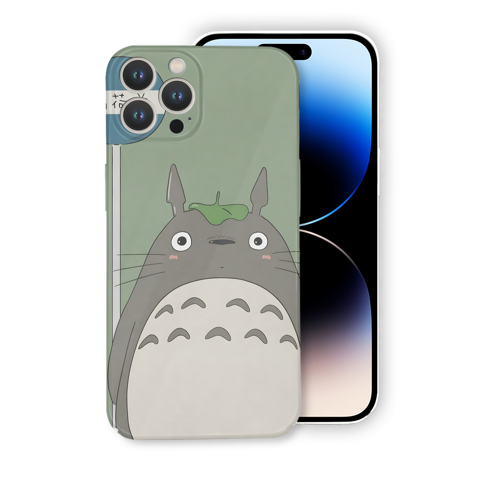 （画像用） となりのトトロ 草壁メイ 草壁サツキ My Neighbor Totoro Satsuki Kusakabe Mei Kusakabe 【iPhone 14シリーズ対応】ハードケース